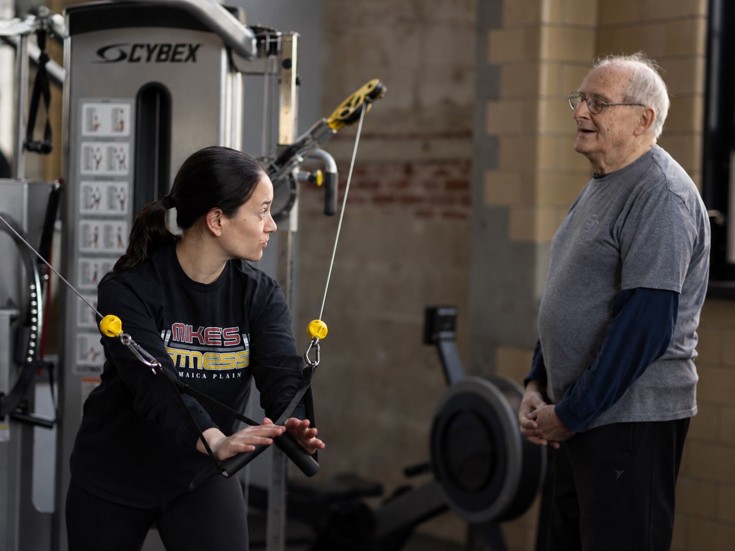 Personal training at Mike's Fitness JP in Jamaica Plain